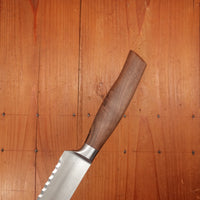 Friedr Herder Madera 8.5" Bread Forged Stainless Walnut 1/2 Bolster