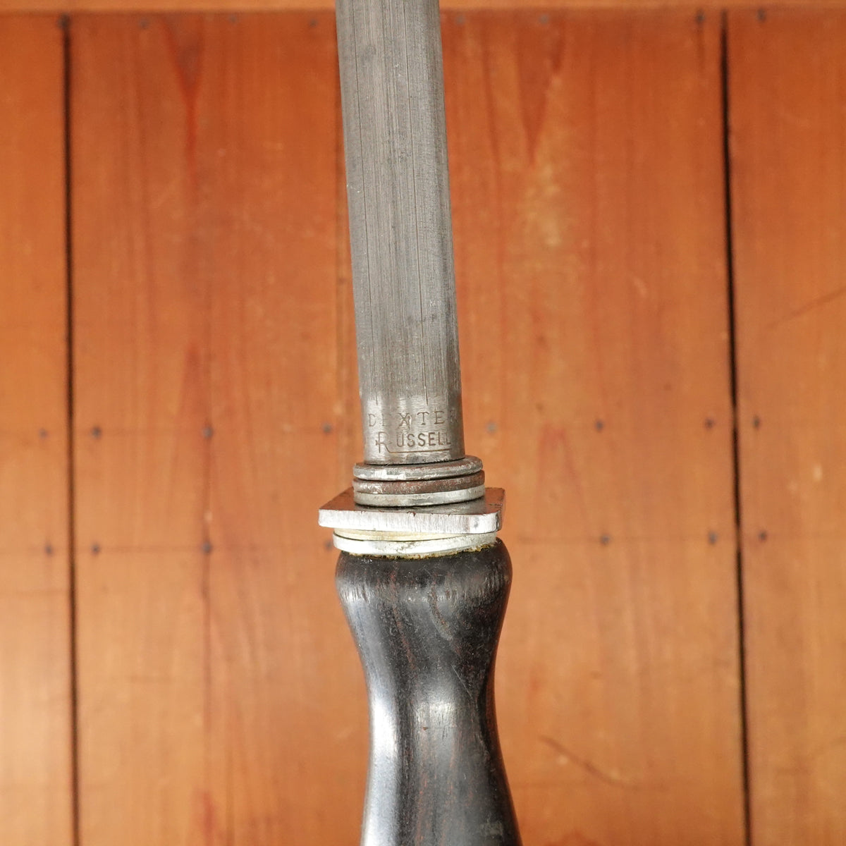 Dexter - Russell 12" 9/16" Honing Rod Sharpening Steel Mass USA 1950s-70s