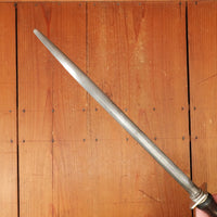 Dexter - Russell 12" 9/16" Honing Rod Sharpening Steel Mass USA 1950s-70s