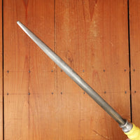 F Dick 10" Honing ROd Medium-Cut 1/2" Germany 1970s-80s