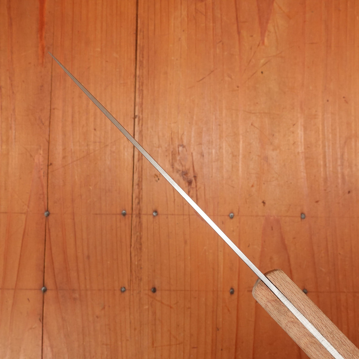 New Old Stock 6" Wide Stiff Boning Knife Carbon Steel USA 1950-60s