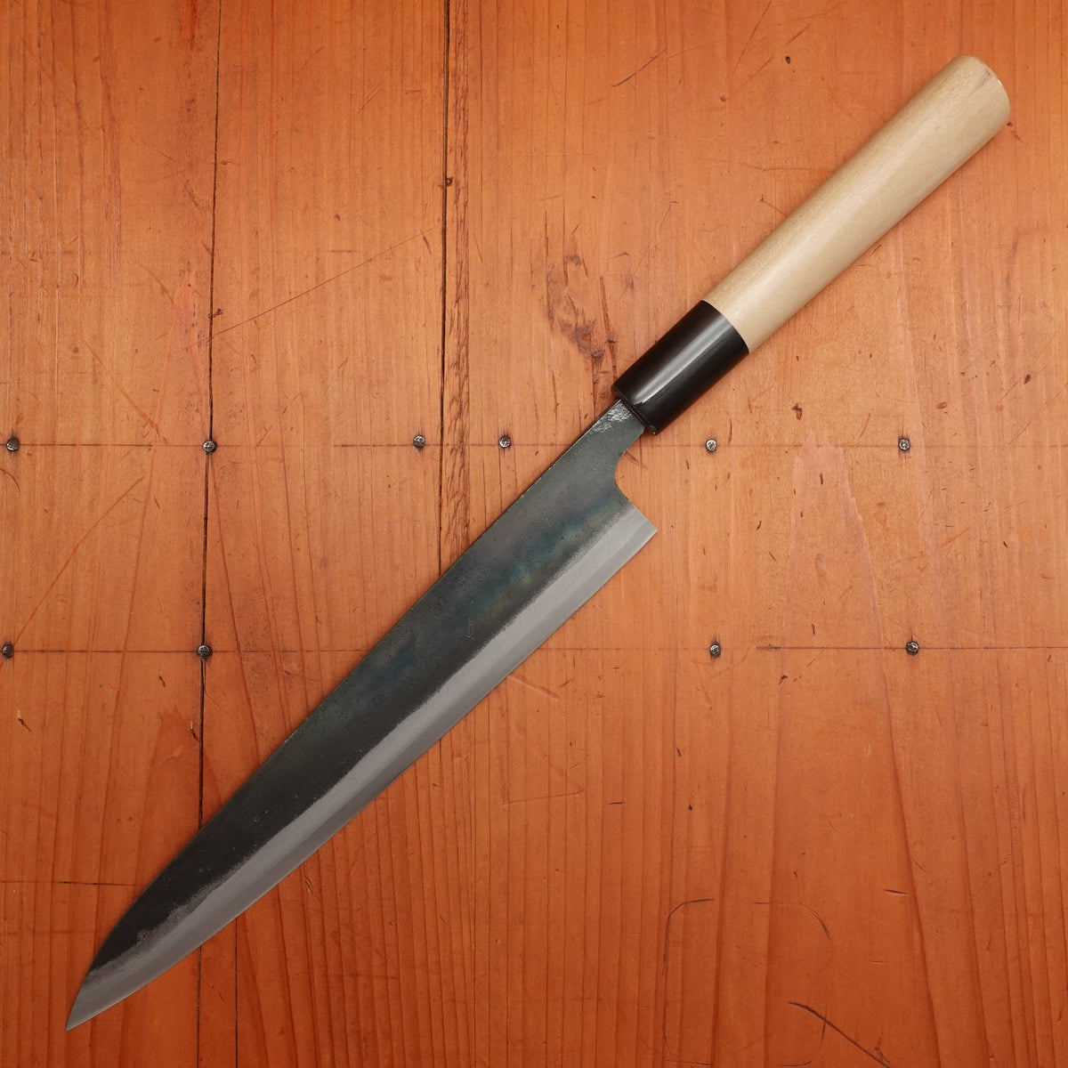 Tosa Tsukasa 210mm Sujihiki Shirogami 1 D Ho Horn