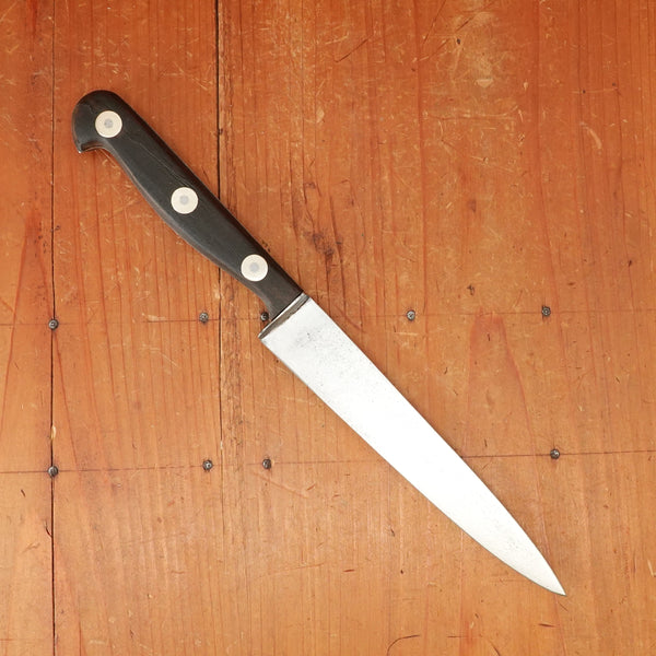 HY Kaufmann & Sons 6.25" Utility Knife Carbon Steel Solingen 1920s? 1950s?