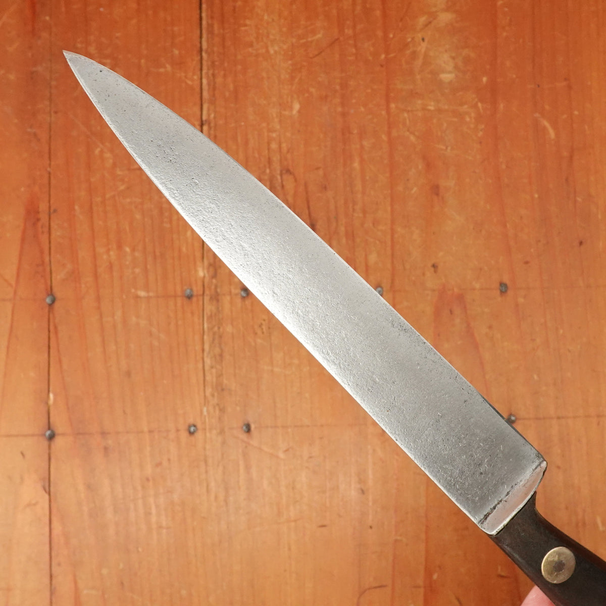 HY Kaufmann & Sons 6.25" Utility Knife Carbon Steel Solingen 1920s? 1950s?