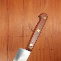 New Vintage 15cm / 6" Utility Knife Carbon Steel Rosewood Thiers, France 1960-90s