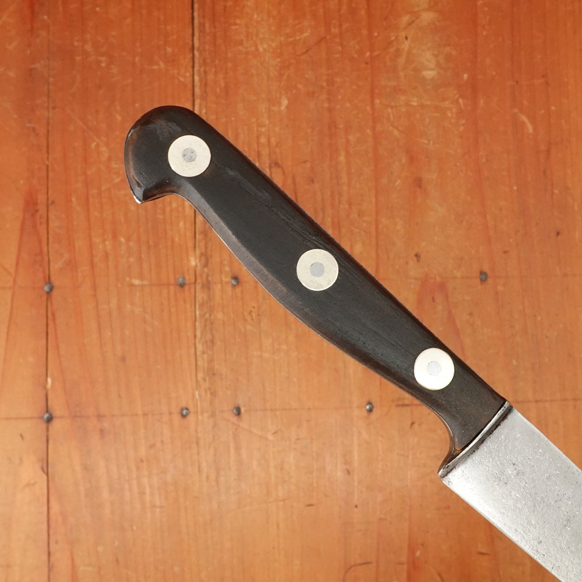 HY Kaufmann & Sons 6.25" Utility Knife Carbon Steel Solingen 1920s? 1950s?