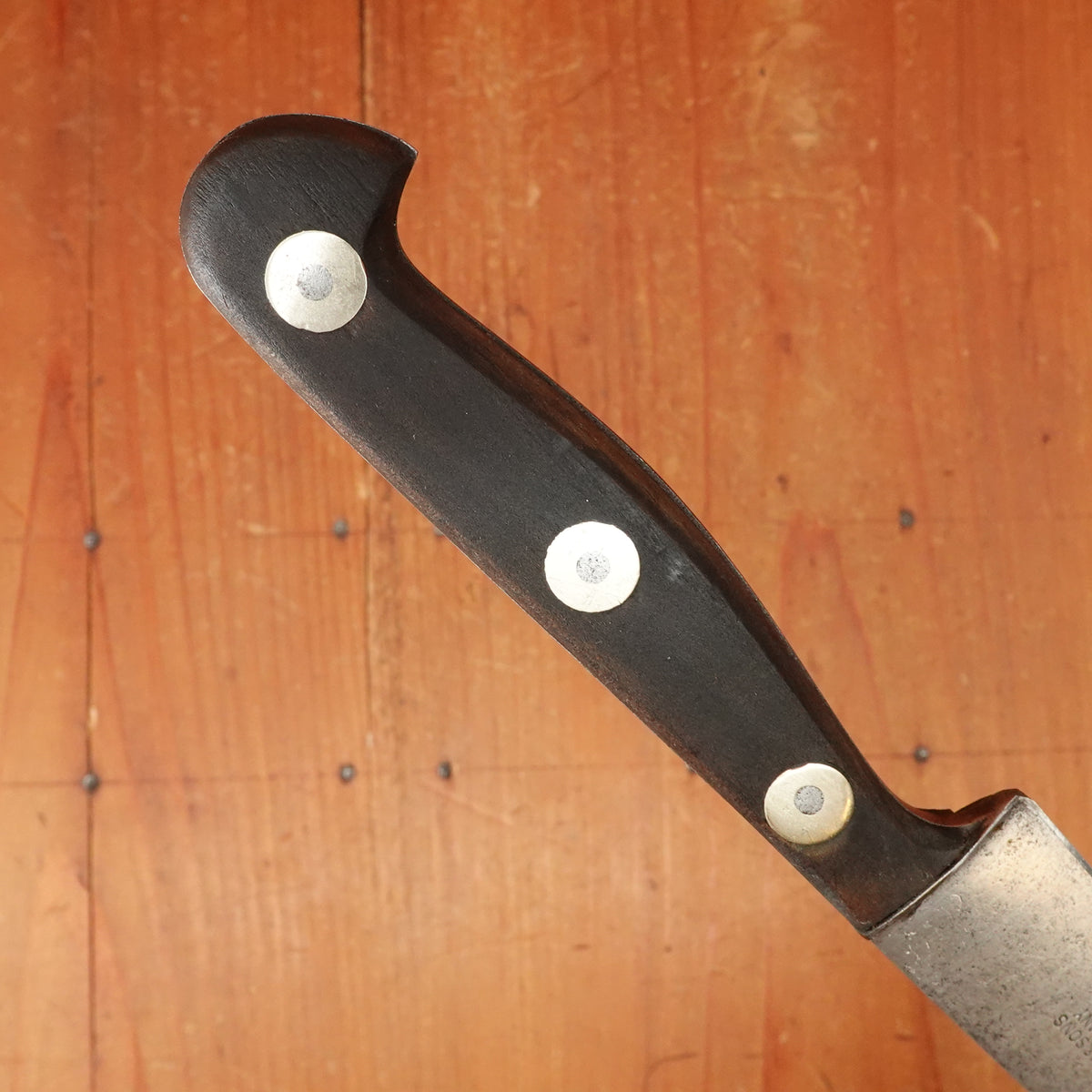 HY Kaufmann & Sons 6.25" Utility Knife Carbon Steel Solingen 1920s? 1950s?