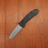 Benchmade 570-1 Presidio II Drop Point CPM-S30V AXIS Lock Black Cf-Elite Handle