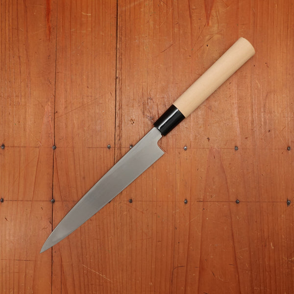 New Vintage Kanehide 180mm Yanagi Shirogami 3 Poplar Handle