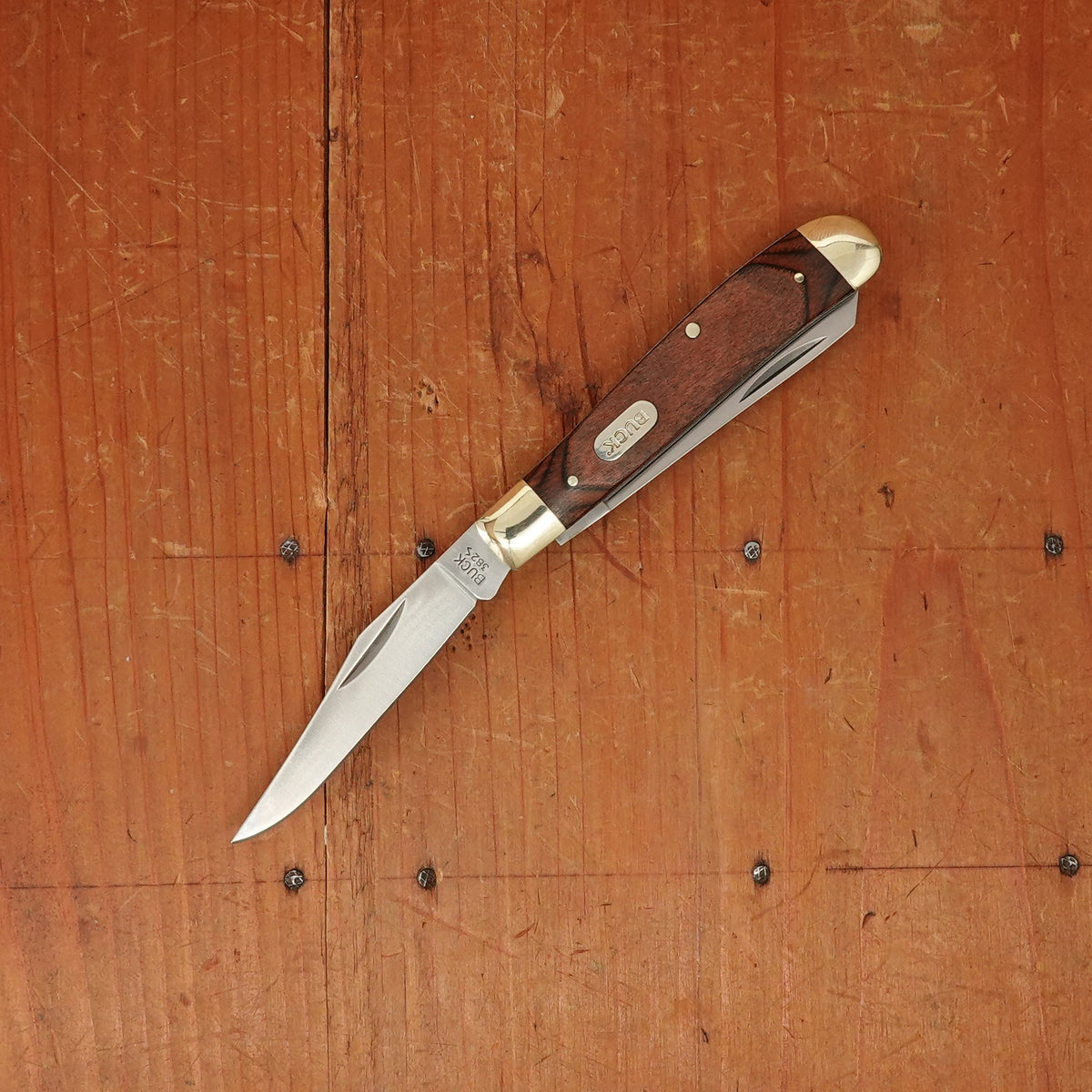 Buck Knives 382 Folding Trapper Knife