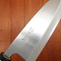 New Vintage Kanehide 165mm Deba Shirogami 3 Poplar Handle