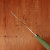 Benchmade 15505 Meatcrafter 4" Trailing Point CPM-154 Fixed Blade Dark Olive Santoprene Handlewith Sheath