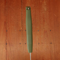 Benchmade 15505 Meatcrafter 4" Trailing Point CPM-154 Fixed Blade Dark Olive Santoprene Handlewith Sheath