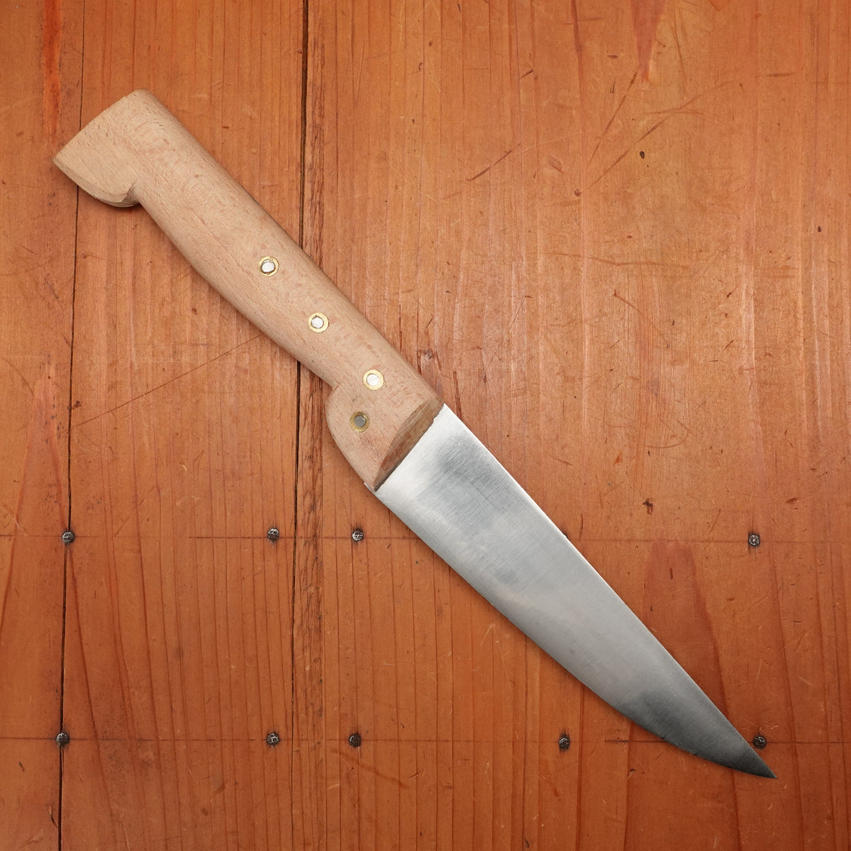 New Old Stock 5.5" Fine Boucher Hand Forged Carbon Steel Beech Thiers, France 1950-60