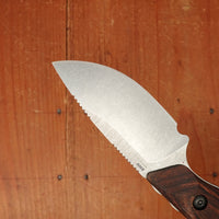 Benchmade 15017  Hidden Canyon Hunter Drop-point CPM-S30V Stabilized Wood Handle With Leather Sheath