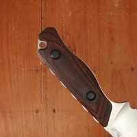 Benchmade 15017  Hidden Canyon Hunter Drop-point CPM-S30V Stabilized Wood Handle With Leather Sheath