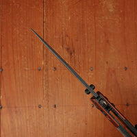 Benchmade 15085BK-04 Mini Crooked River Clip Point MagnaCut Burnt Copper Black Micarta