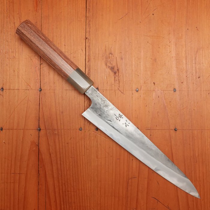 Jiro 210mm Wa Sujihiki Shirogami 1 Taihei Tagayasan Handle #608