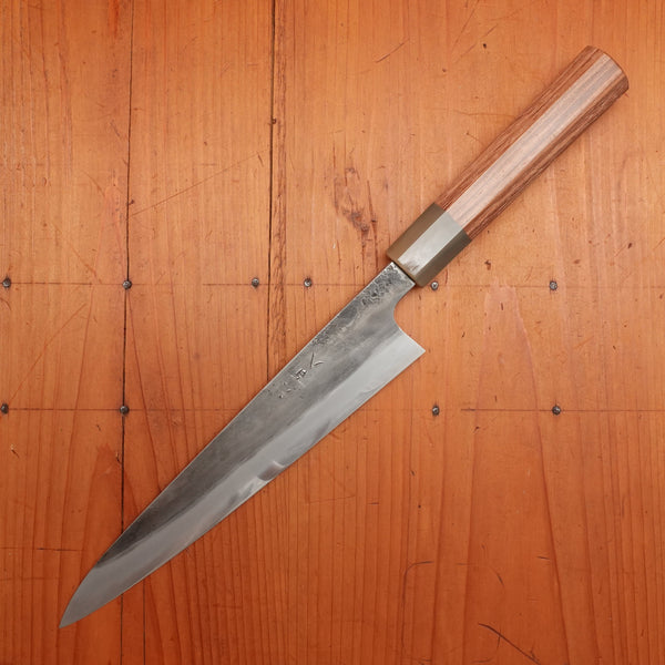 Jiro 210mm Wa Sujihiki Shirogami 1 Taihei Tagayasan Handle #608