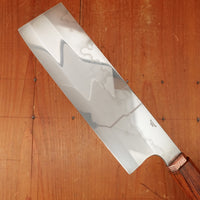 Rolin Knives Honyaki 170mm Nakiri Compound W2 Desert Ironwood