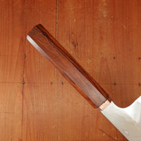 Rolin Knives Honyaki 170mm Nakiri Compound W2 Desert Ironwood