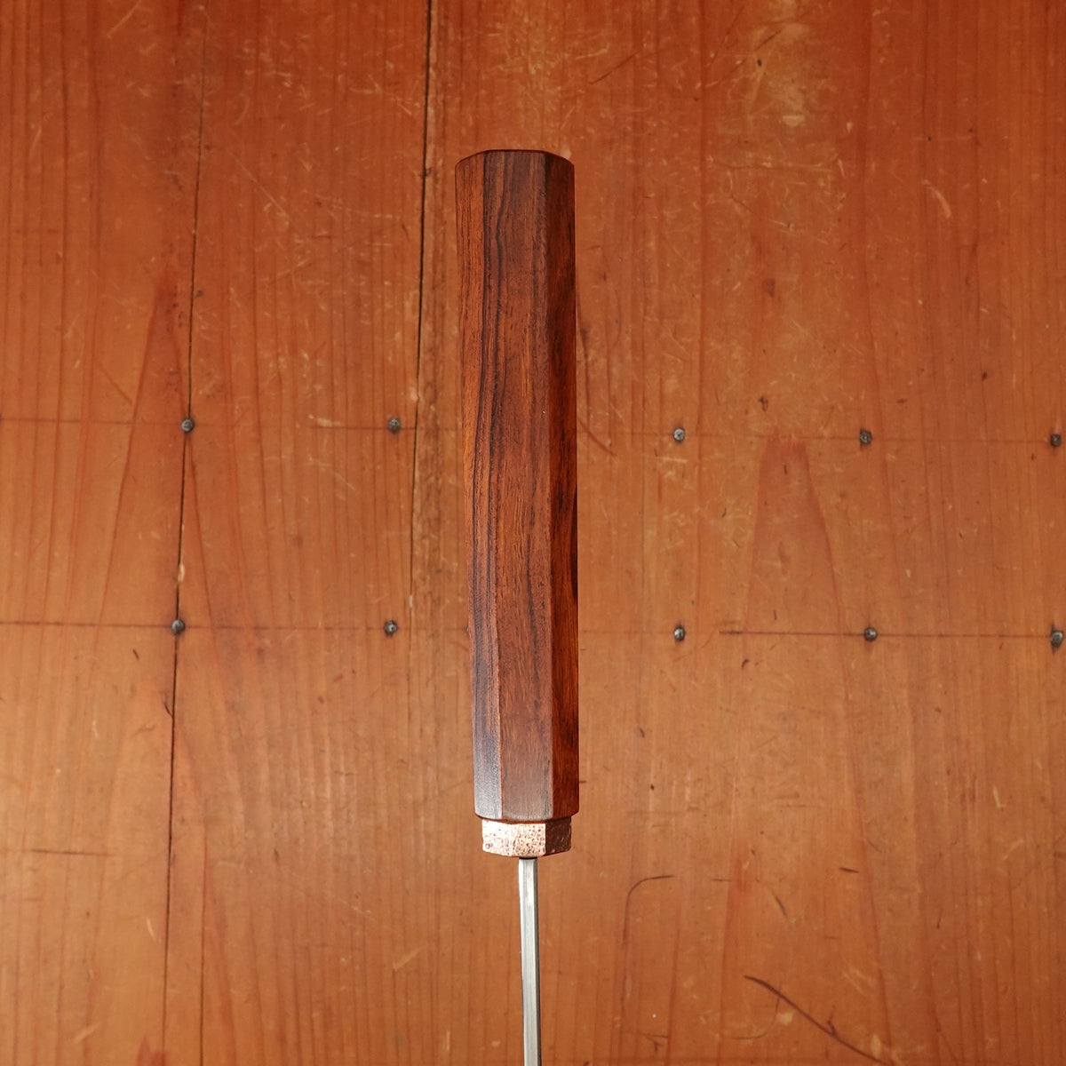 Rolin Knives Honyaki 170mm Nakiri Compound W2 Desert Ironwood