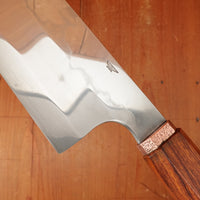 Rolin Knives Honyaki 170mm Nakiri Compound W2 Desert Ironwood