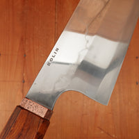 Rolin Knives Honyaki 170mm Nakiri Compound W2 Desert Ironwood