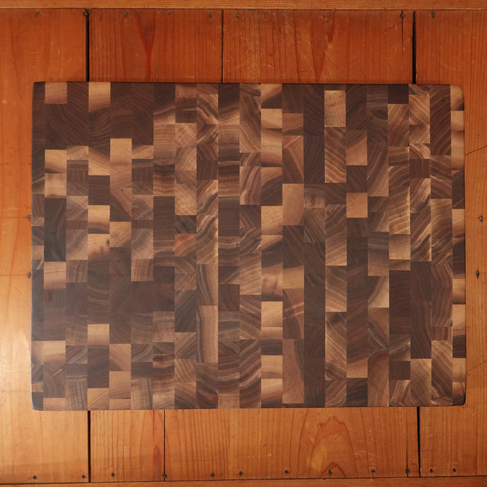 Jones Timber Collection Medium End Grain Cutting Board - Walnut