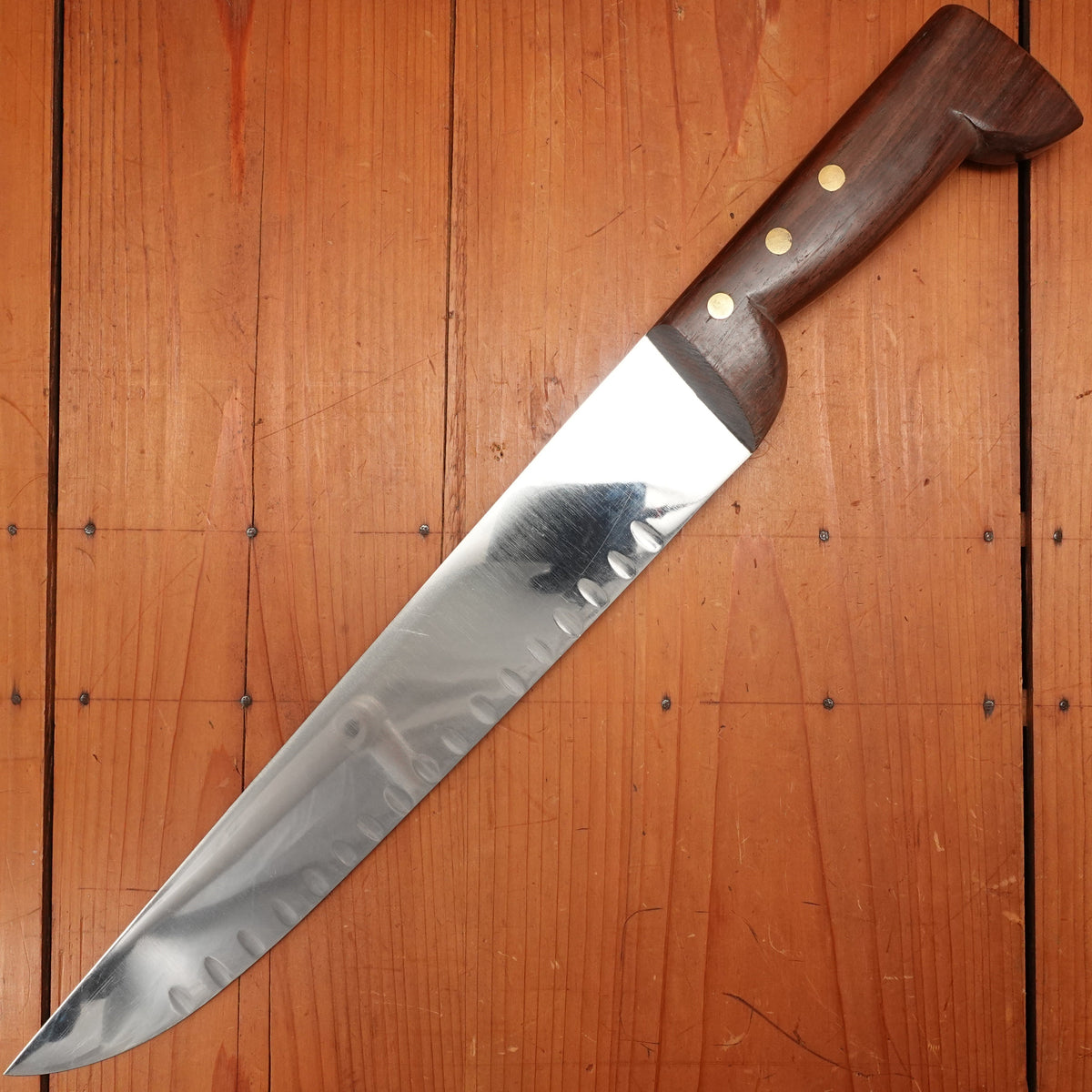 New Old Stock XL 13" Boucher Stainless Steel Palissander Thiers, France