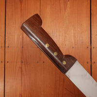 New Old Stock XL 13" Boucher Stainless Steel Palissander Thiers, France