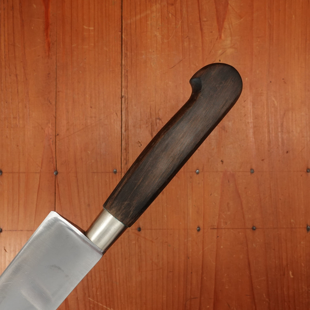 J.A. Henckels 8.25” Cuisine Massive / Nogent Style Chef Knife Stainless "Nicht Rostend" Solingen 1920s 30s