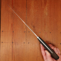 Refurbished J A Henckels 8.5" Chef Knife Friodur Stainless Walnut Solingen 1950s