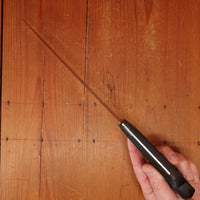 Refurbished J A Henckels 8.5" Chef Knife Friodur Stainless Walnut Solingen 1950s