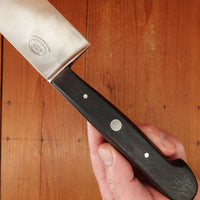 Refurbished J A Henckels 8.5" Chef Knife Friodur Stainless Walnut Solingen 1950s