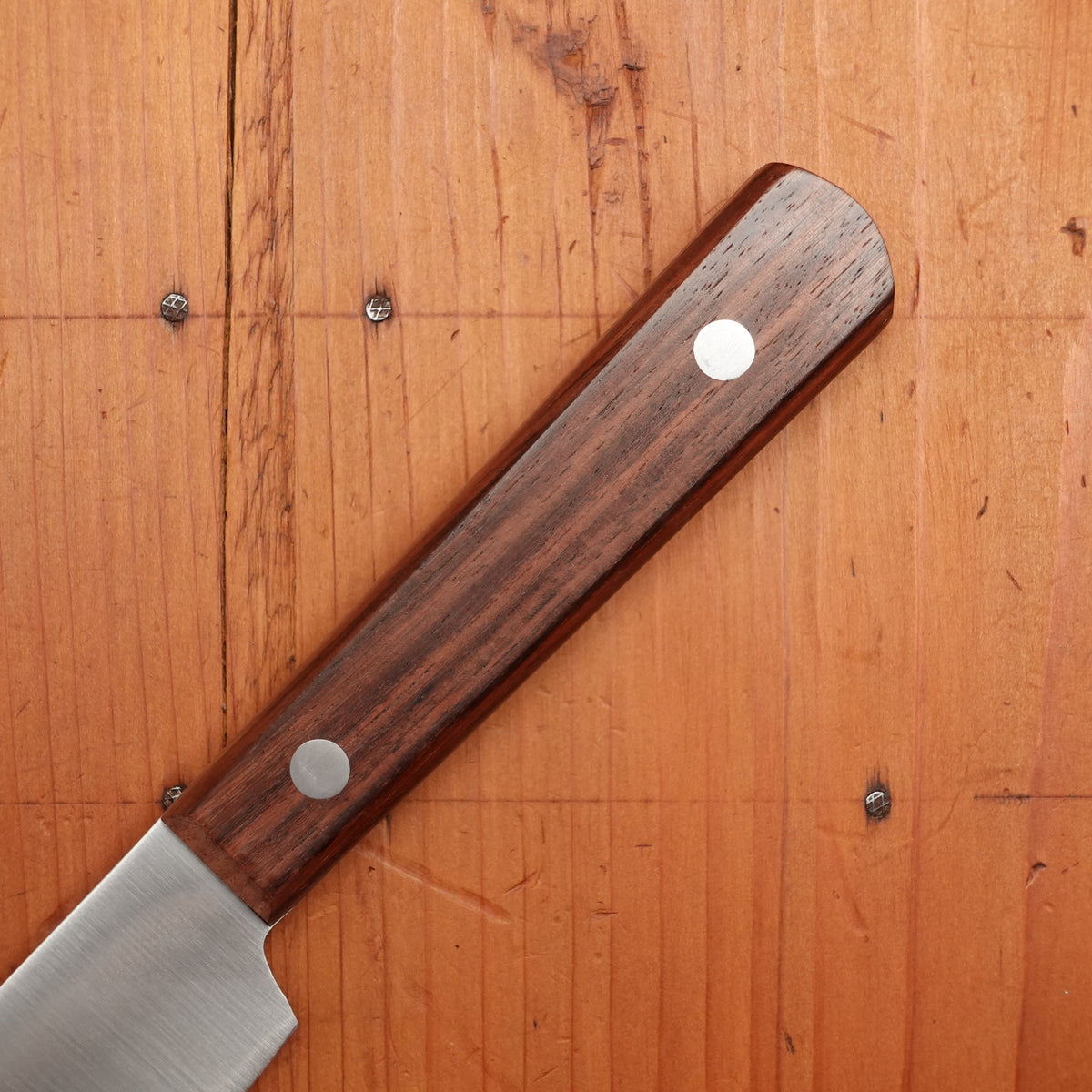 Hitohira 150mm Butchering Knife SK Carbon Steel Wood Handle (No Bolster)