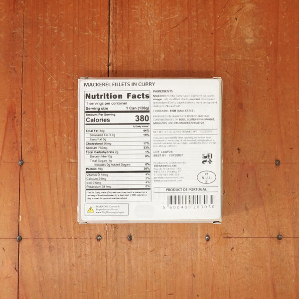 ABC+ Mackerel Fillets in Curry - 120g