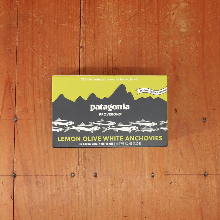 Patagonia Spanish Lemon Olive White Anchovies - 4.2oz