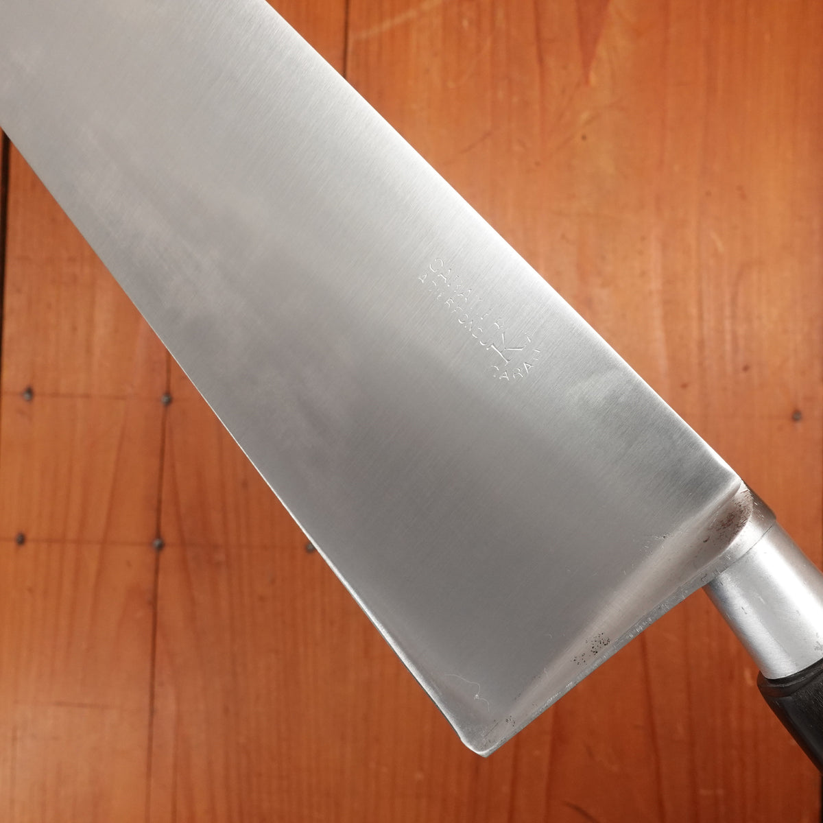 B Stock New Vintage K Sabatier Nogent / Cuisine Massive 11" Chef Carbon Steel Ebony