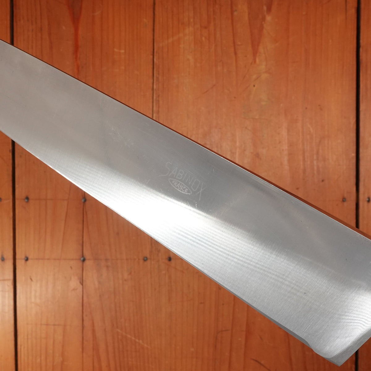 Sabinox Forschner 12" Heavy Heel Chef Knife Hand Forged Stainless France 1950-60s