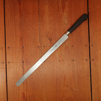 J Lauffer 11" Flexible Salmon Slicer Carbon Steel Nogent France 1950s