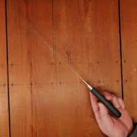 J Lauffer 11" Flexible Salmon Slicer Carbon Steel Nogent France 1950s