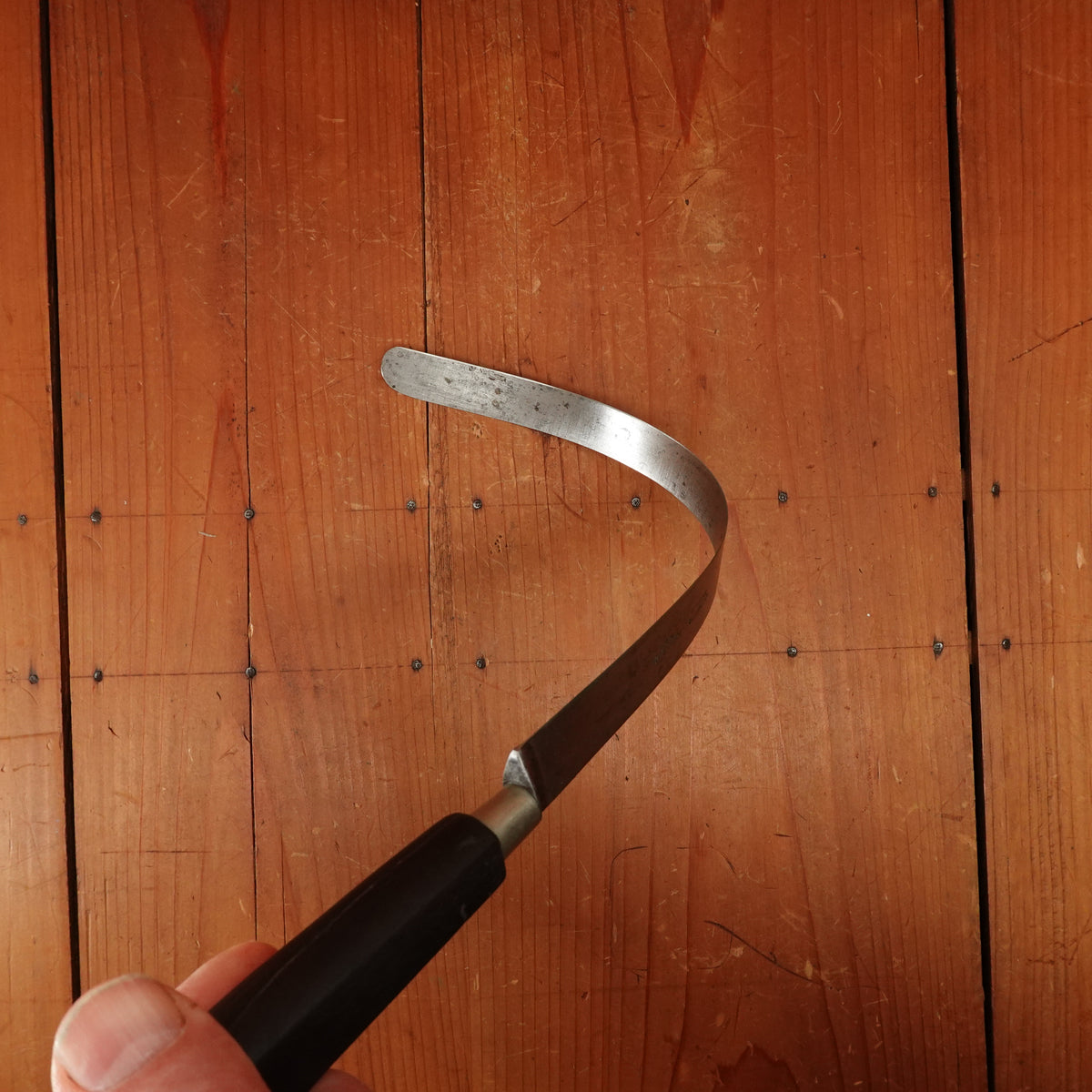 J Lauffer 11" Flexible Salmon Slicer Carbon Steel Nogent France 1950s