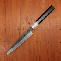 Hitohira Togashi 165mm Petty Aogami 2 Kurouchi Ebony Handle