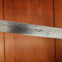 J Lauffer 11" Flexible Salmon Slicer Carbon Steel Nogent France 1950s