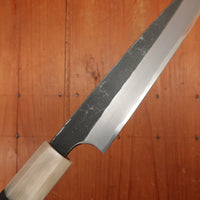 Hitohira Togashi 165mm Petty Aogami 2 Kurouchi Ebony Handle