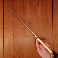 Brumby & Middleton 9.5" Carving Knife Shear Steel Sterling Celluloid Sheffield 1898