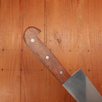 J Adams 10" Chef Knife Carbon Steel Pinned Rosewood