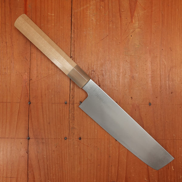 #4 Bernal Cutlery First Run Black Label 165mm Wa-Nakiri 52100 Octagonal Ho/Blonde Horn Handle