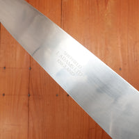 J Adams 10" Chef Knife Carbon Steel Pinned Rosewood